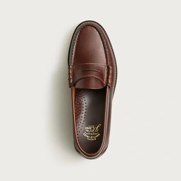 J. Crew Camden loafers with leather soles in Whiskey Size 10 1/2 $258 BJ009